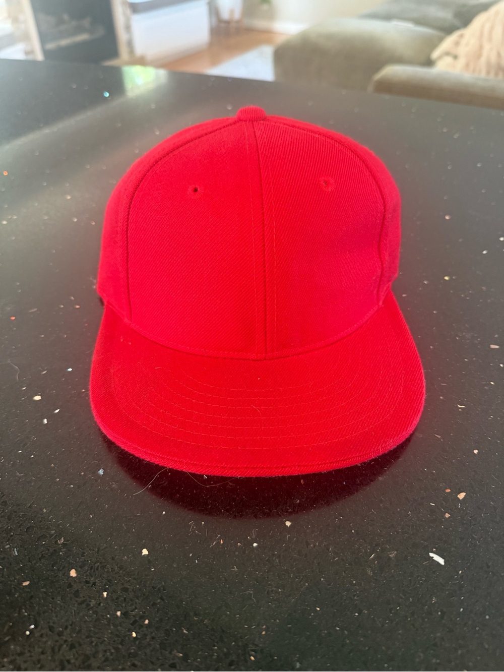 Men's Classic Red Snapback Hat KB Ethos
